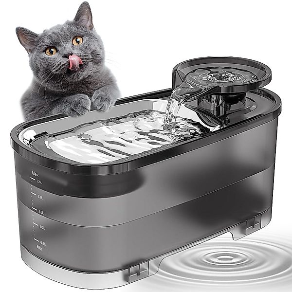OKWISH Trinkbrunnen Katzentrinkbrunnen Kabelloser Haustier Wasserspender günstig online kaufen