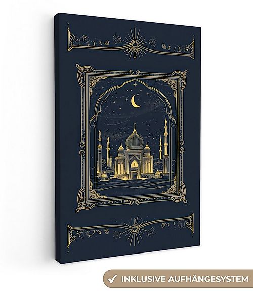 OneMillionCanvasses® Leinwandbild Moschee - Islam - Gold - Ramadan - Islami günstig online kaufen