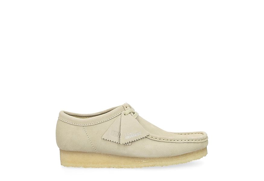 Clarks Clarks Wallabee 26188318 7, Schnürschuhe, Beige, Herren Schnürschuh günstig online kaufen
