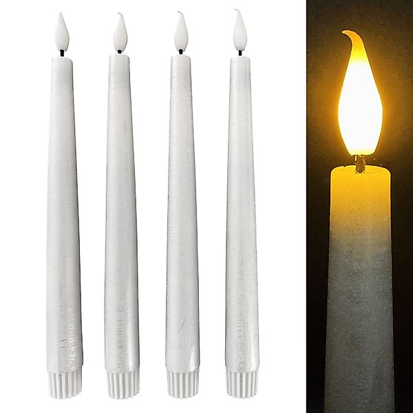 Online-Fuchs LED-Kerze 4 LED Stabkerzen aus günstig online kaufen