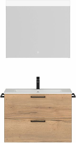nobilia Badmöbel-Set "Tolvina", (2 St., vormontiert, mit Soft-Close), inkl. günstig online kaufen