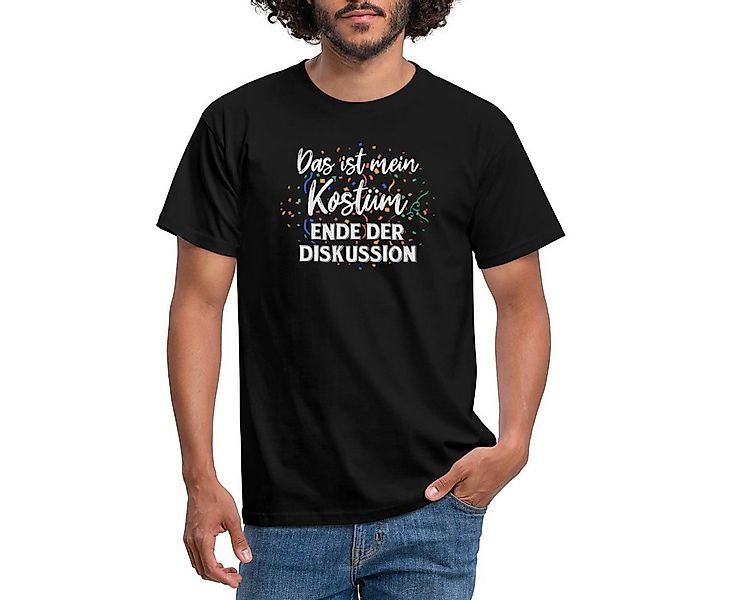 Spreadshirt T-Shirt Das Ist Mein Kostüm Fasching Karneval Ende Männer T-Shi günstig online kaufen