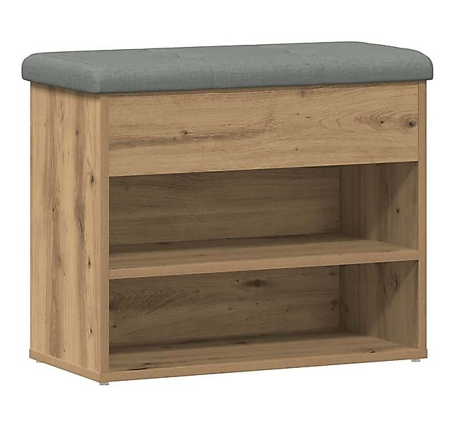 vidaXL Sitzbank Schuhbank Artisan-Eiche 62x32x50 cm Holzwerkstoff günstig online kaufen