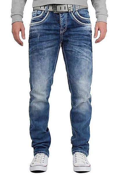 Cipo & Baxx 5-Pocket-Jeans Hose BA-C1127 W30/L30 (1-tlg) mit Destroyed Effe günstig online kaufen