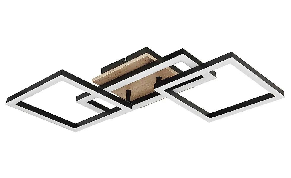 Globo Lighting Deckenleuchte   ¦ schwarz ¦ Maße (cm): B: 70 H: 12 T: 31.0 L günstig online kaufen