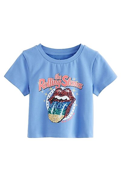 Next Paillettenshirt Kastiges T-Shirt mit Pailletten, günstig online kaufen