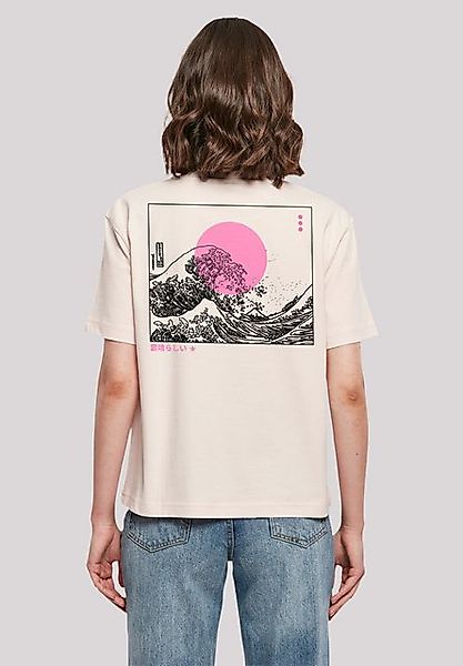 F4NT4STIC T-Shirt Kanagawa Wave Print günstig online kaufen