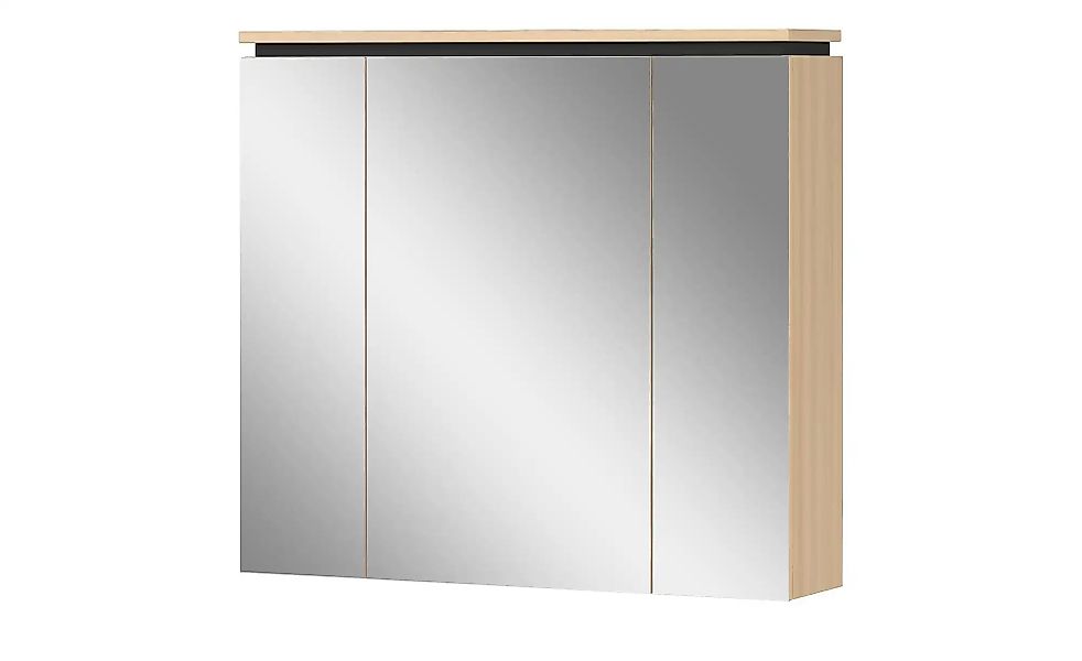 Spiegelschrank  Möhnesee ¦ holzfarben ¦ Maße (cm): B: 76 H: 74 T: 23.0 Schr günstig online kaufen