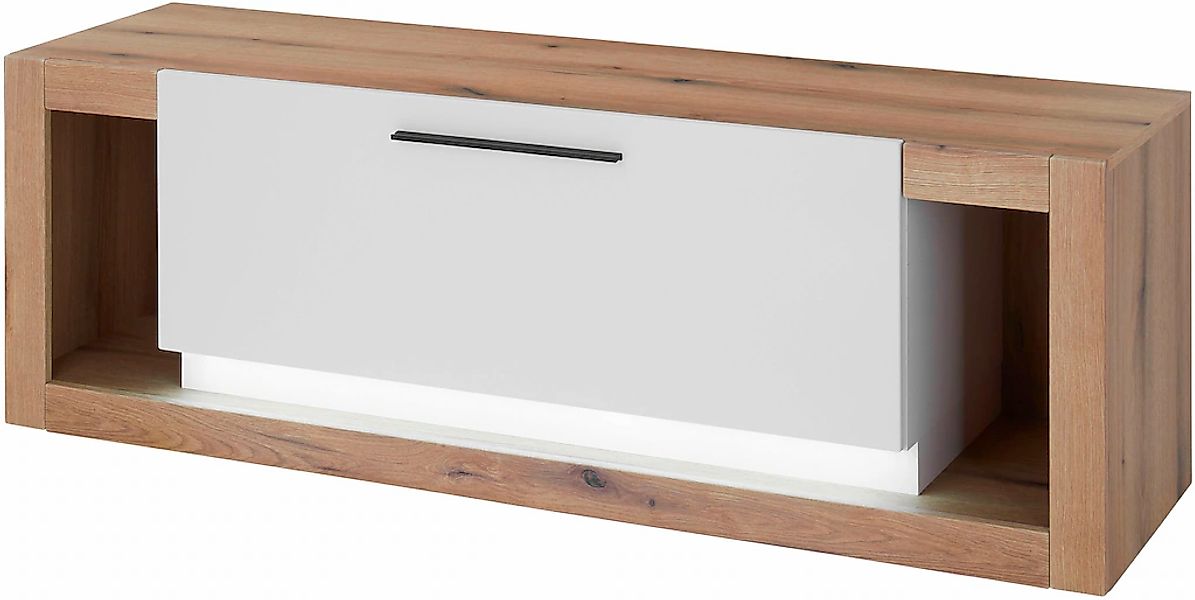 Home affaire Lowboard "Brixen, moderner TV-Schrank, Kommode in Eiche Evoke günstig online kaufen