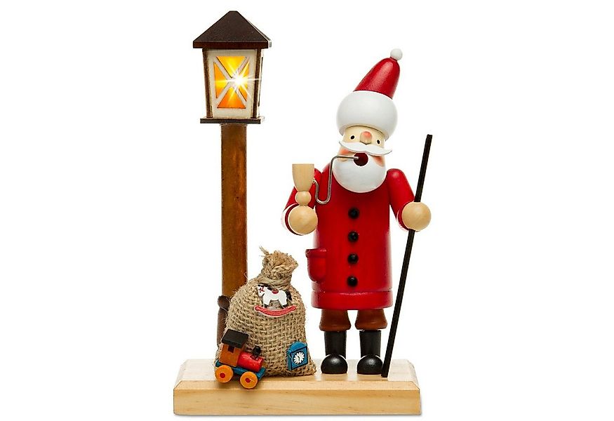 SIKORA Weihnachtsfigur RM-A-LED Holz Räuchermännchen mit batteriebetriebene günstig online kaufen
