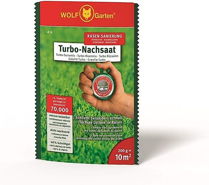 WOLF Gartendünger WOLF Garten Turbo-Nachsaat, LR günstig online kaufen