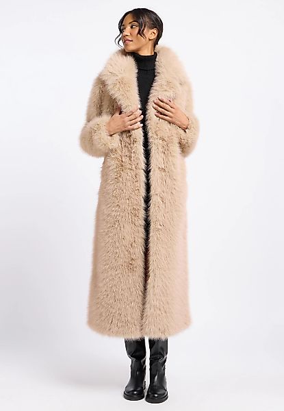 Frieda & Freddies Fellimitatmantel "Fake Fur Coat / Moon-lake" günstig online kaufen