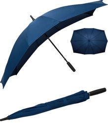 Impliva Langregenschirm Falcone® XXL rechteckiger Regenschirm günstig online kaufen
