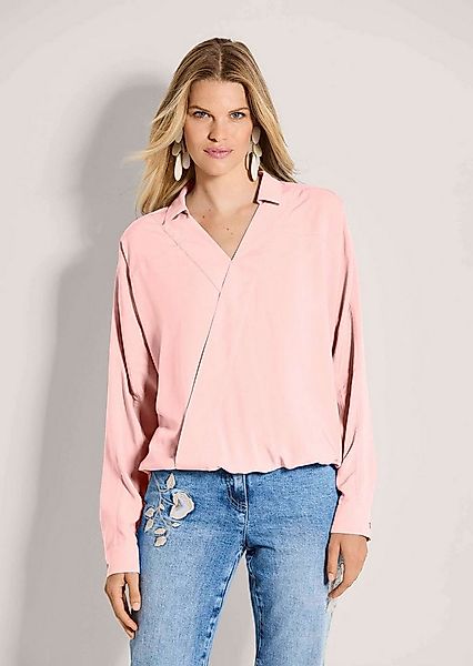 MADELEINE Langarmbluse Bluse im Wickel-Look günstig online kaufen