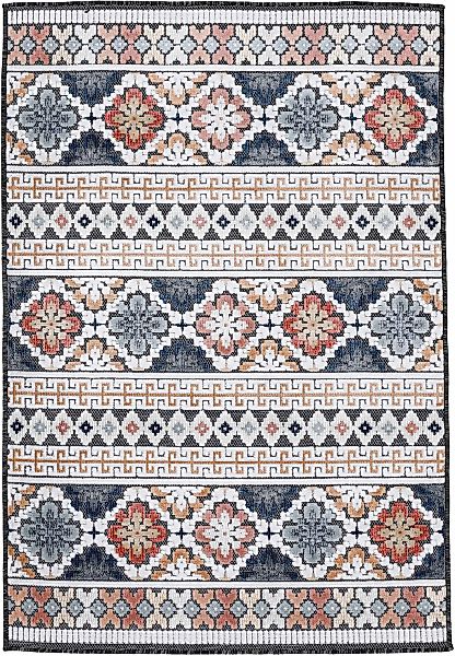 carpetfine Teppich "Deja 103" rechteckig 4 Höhe robustes Flachgewebe, Motiv günstig online kaufen