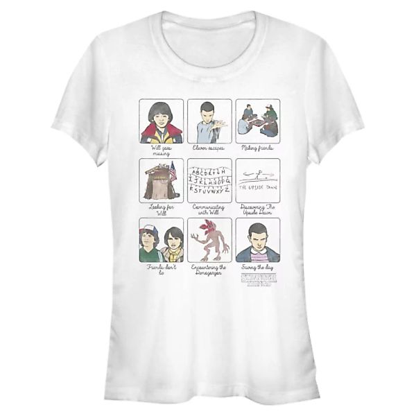 Netflix - Stranger Things - Gruppe Story - Frauen T-Shirt günstig online kaufen