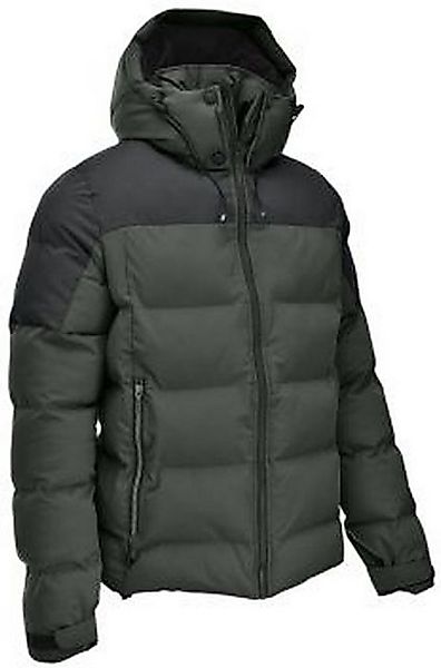 Maul Softshelljacke Garmisch Megatex Steppjacke dunkelgrün/schwarz günstig online kaufen