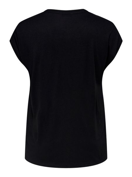 ONLY CARMAKOMA Longshirt "CARFLAKE" vorn in Spitzenoptik günstig online kaufen