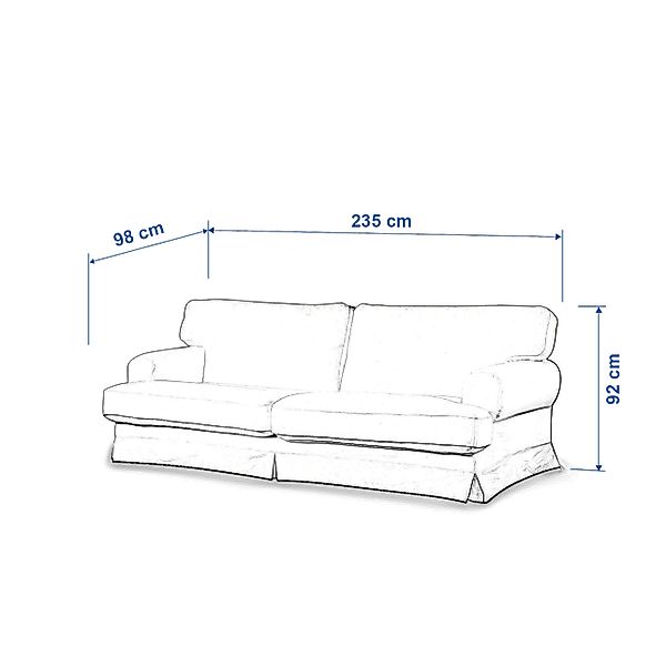 Bezug für Ekeskog Sofa nicht ausklappbar, grau- blau, Bezug für Ekeskog nic günstig online kaufen