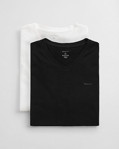 Gant Kurzarmshirt V-NECK T-SHIRT 2-PACK Mit V-Ausschnitt günstig online kaufen