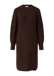 s.Oliver Midikleid Kleid Midi-Strickkleid mit Rippbündchen günstig online kaufen