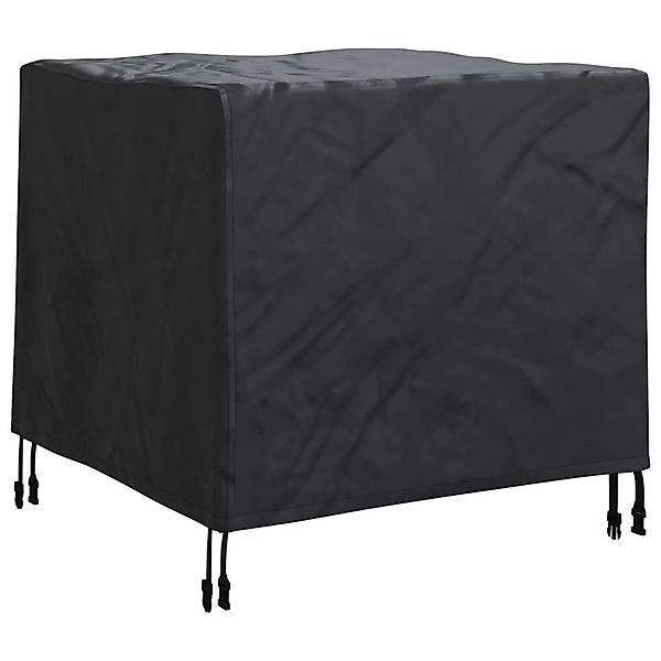 vidaXL Möbelbezug Uni Schwarz 64 x 64 x 65 cm 210D Oxford Stoff 4105879 günstig online kaufen