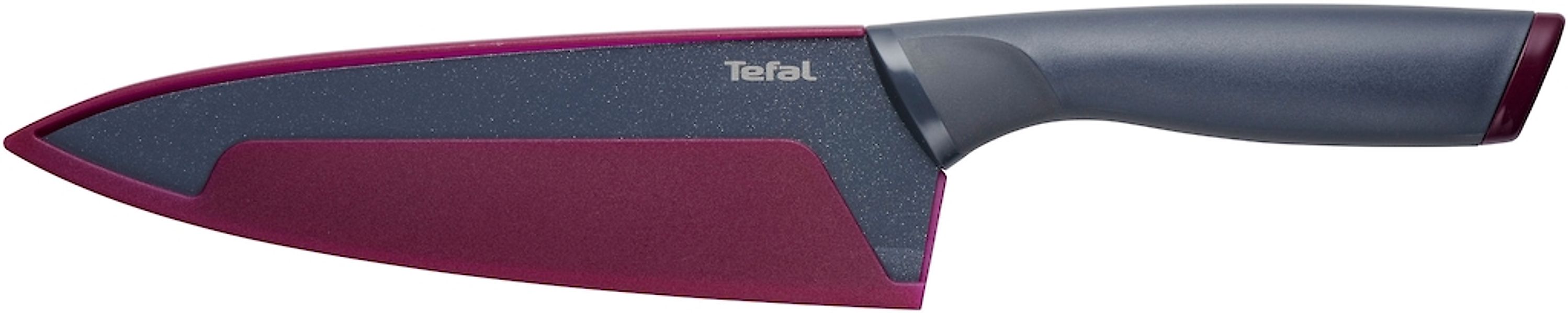 Tefal Kochmesser "Fresh Kitchen" 20 cm, Klingen aus rostfreiem Stahl, Titan günstig online kaufen