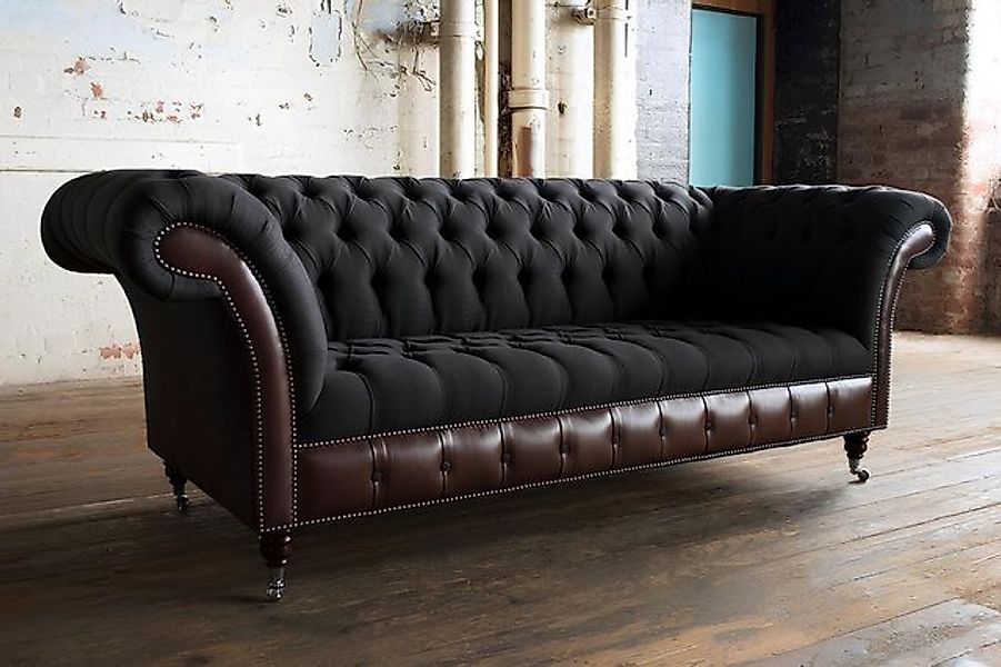JVmoebel Sofa Klassische Luxus Barock Rokoko Sofa Couch Chesterfield Sofa T günstig online kaufen