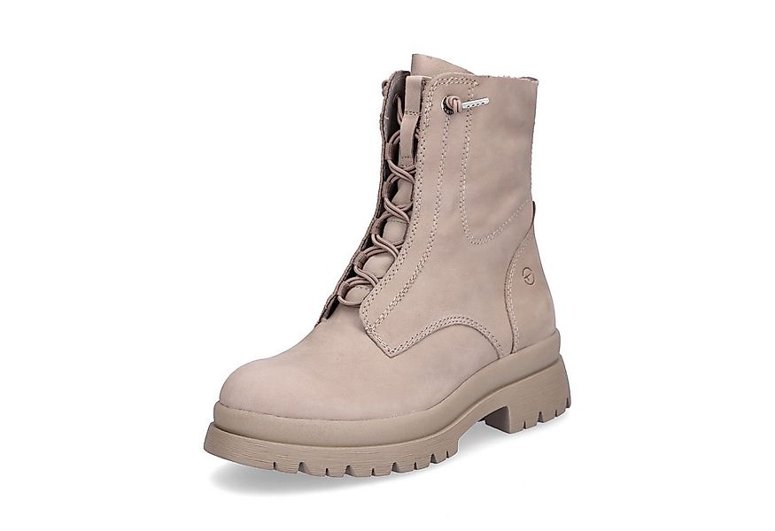 Tamaris Tamaris Damen Stiefelette taupe Schnürboots günstig online kaufen