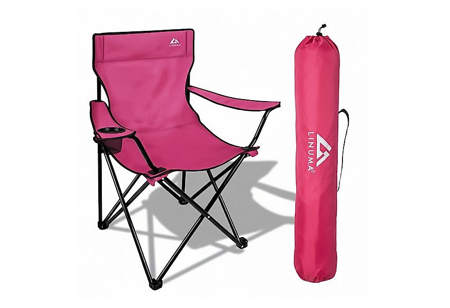 LINUMA Campingstuhl faltbar mit extra großem Getränkehalter, stabiler Klapp günstig online kaufen