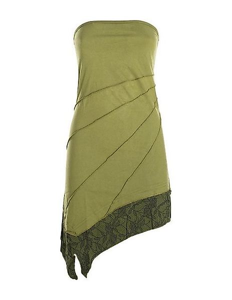 Vishes Sommerkleid Mini Bandeau Kleid Sommerkleid Patchworkkleid Tunika, Bo günstig online kaufen