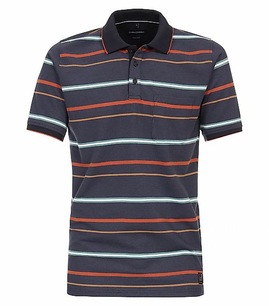 CASAMODA Poloshirt "CASAMODA Polo-Shirt gestreift" günstig online kaufen