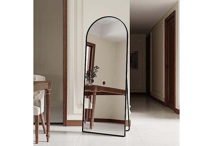 Gdood Spiegel Groß Rahmen Rundbogen Ganzkörperspiegel Dekospiegel Garderobe günstig online kaufen