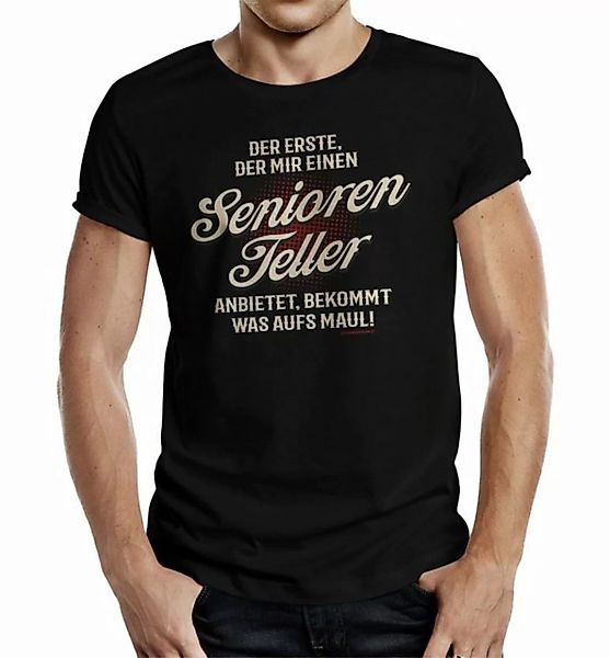 RAHMENLOS® T-Shirt Geschenk für den älteren Herrn oder den Ruhestand - Seni günstig online kaufen