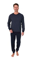 Normann Pyjama Normann Herren Schlafanzug lang günstig online kaufen