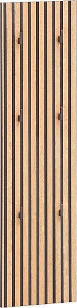 Home affaire Garderobenpaneel "Katta, Breite 24 cm" Akustikplattenoptik, Kl günstig online kaufen