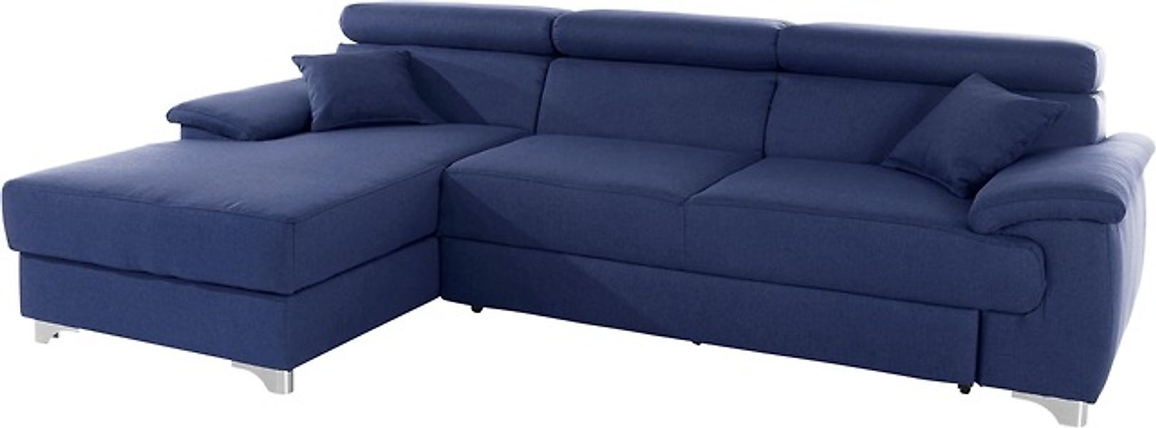 DOMO collection Ecksofa »Mira, inklusive Kopfteilverstellung für mehr Wohlf günstig online kaufen