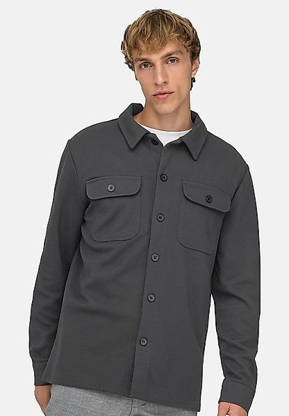 ONLY & SONS Hemdjacke Newkodyl (1-St) Hemdjacke / Overshirt - Blickdicht - günstig online kaufen