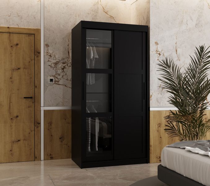 MOEBLO Schiebetürenschrank DEMO III (Kleiderschrank Schwebetürenschrank günstig online kaufen