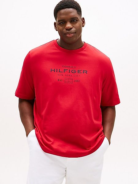 Tommy Hilfiger Big & Tall T-Shirt HILFIGER STACK GRAPHIC TEE Große Größen günstig online kaufen