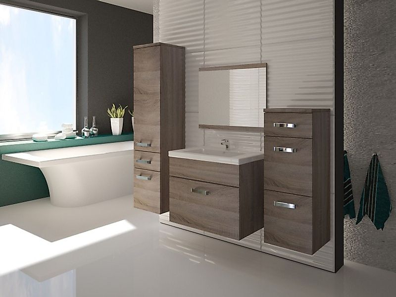Küchen-Preisbombe Badezimmer-Set Badmöbel / Badezimmer EVO günstig online kaufen
