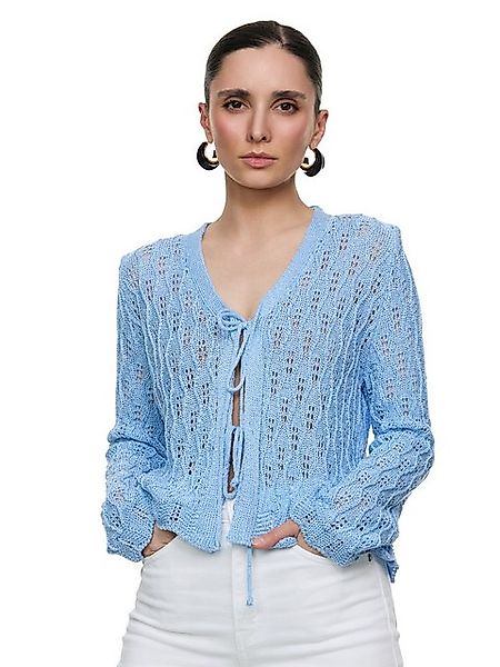 Worldclassca Strickjacke Worldclassca Strickjacke mit Schleife günstig online kaufen