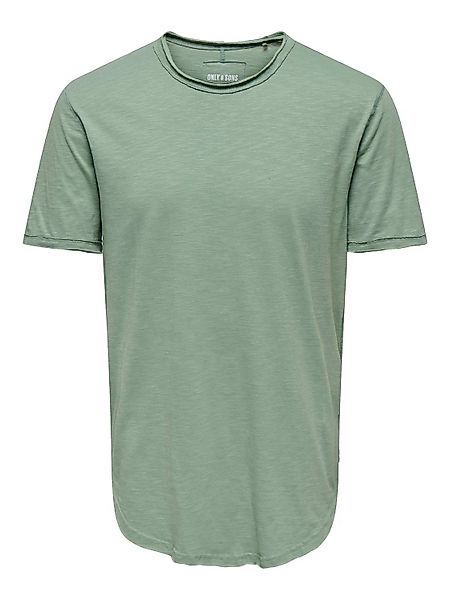 ONLY & SONS Rundhalsshirt ONSBENNE LONGY günstig online kaufen
