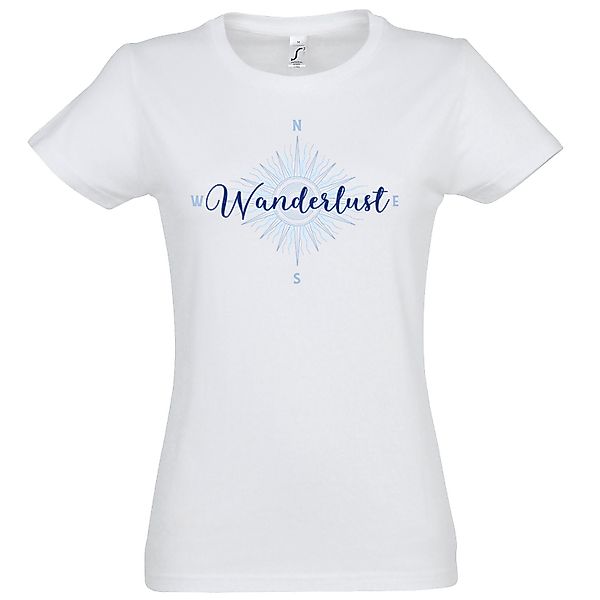 Youth Designz T-Shirt Wanderlust Damen Shirt günstig online kaufen