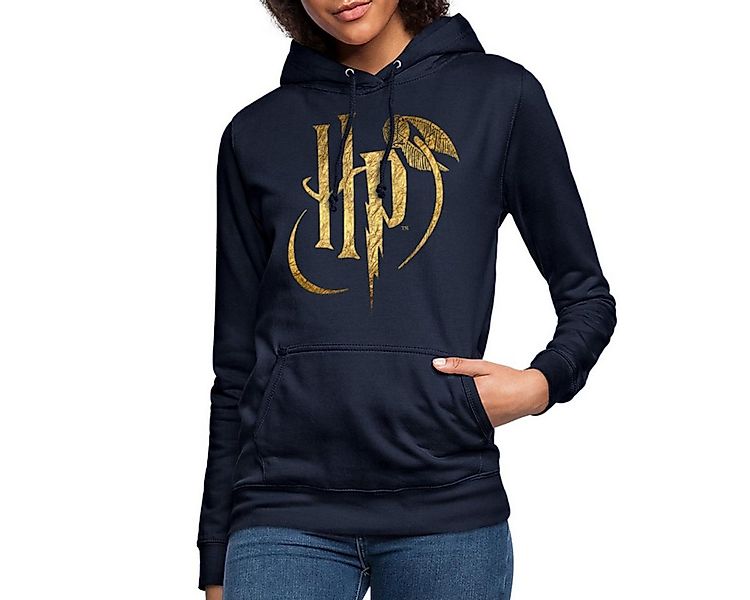 Spreadshirt Hoodie Harry Potter HP Logo Damen Hoodie (1-tlg) günstig online kaufen
