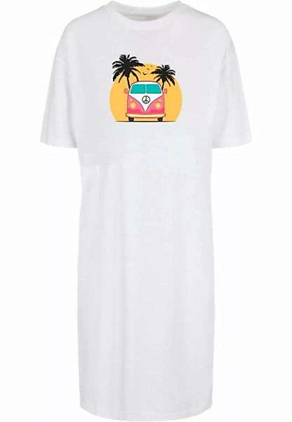 Merchcode Shirtkleid Merchcode Damen Ladies Summer - Van Oversized Slit Dre günstig online kaufen