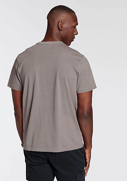 DELMAO T-Shirt Kurzarm, bedruckt, Rundhals, aus günstig online kaufen