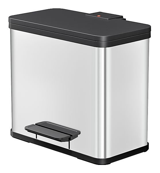 Hailo Mülleimer »Öko duo Plus L«, 2 Behälter, 26 l, Stahlblech o. Edelstahl günstig online kaufen