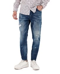 Denim Distriqt Skinny-fit-Jeans Destroyed Herren Jeans günstig online kaufen
