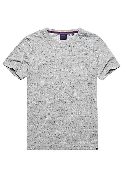 Superdry Damen T-Shirt VINTAGE LOGO EMB TEE Athletic Grey Marl Hellgrau günstig online kaufen